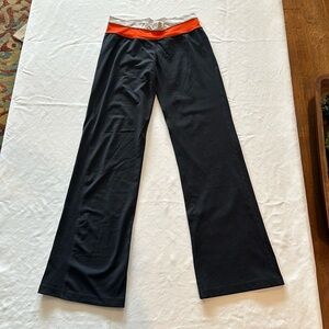 Patagonia black Workout Yoga‎ Stretch Pants leggings wide leg small